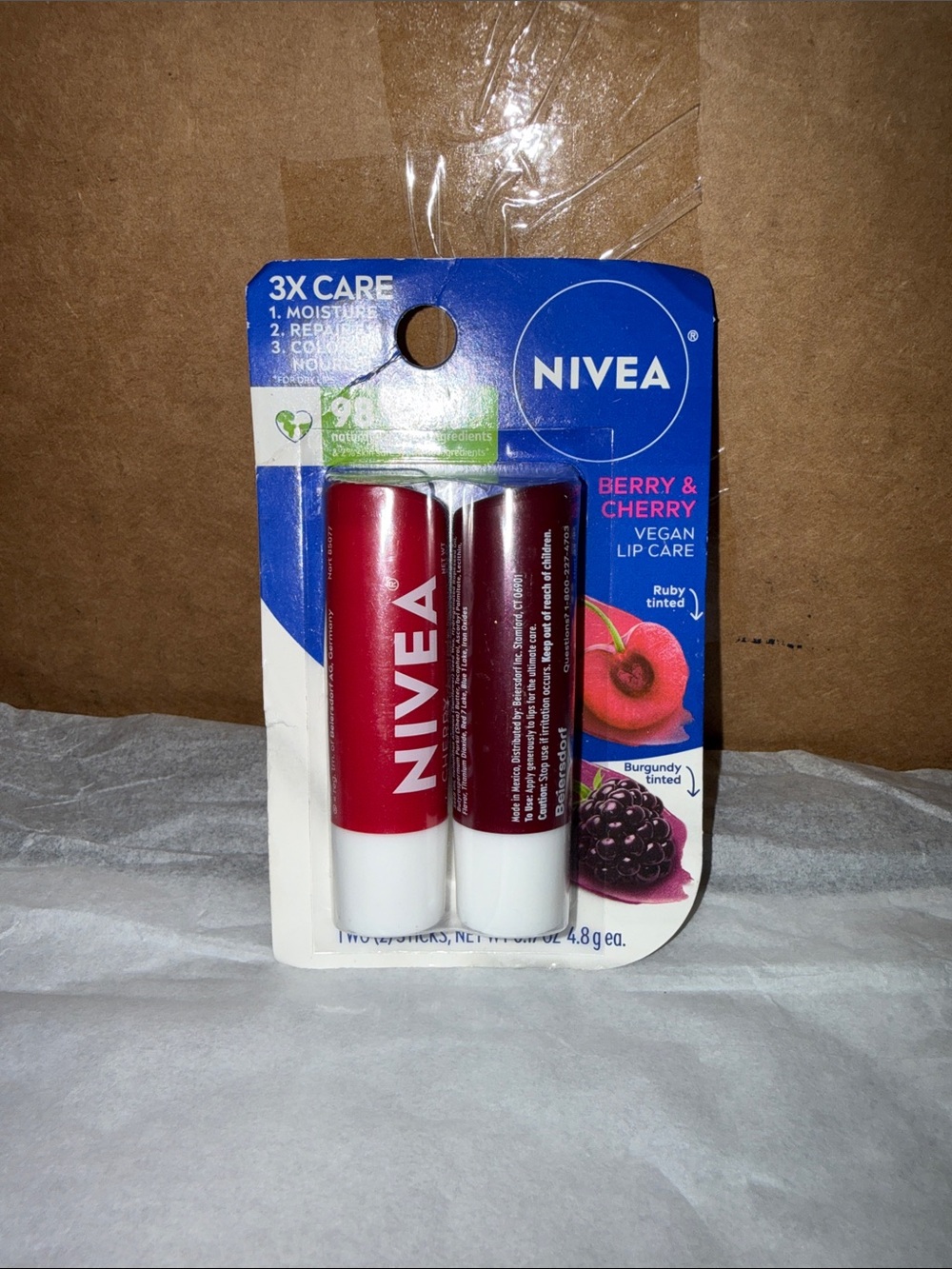 Berry & Cherry Tinted Lip Care Duo